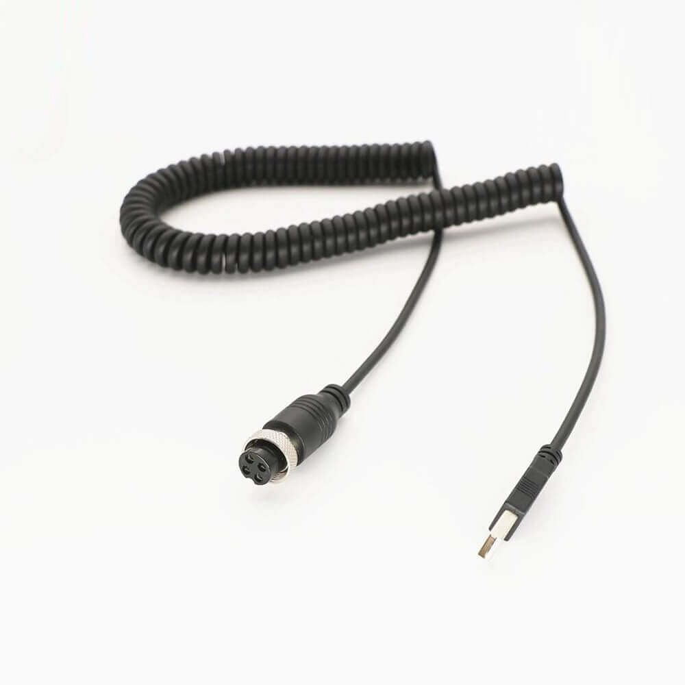 Cavo Adattatore Prolunga 0.4m Da 4 Pin Testa Aviaria Femmina/Maschio A RCA Maschio – Per Telecamere CCTV E DVR