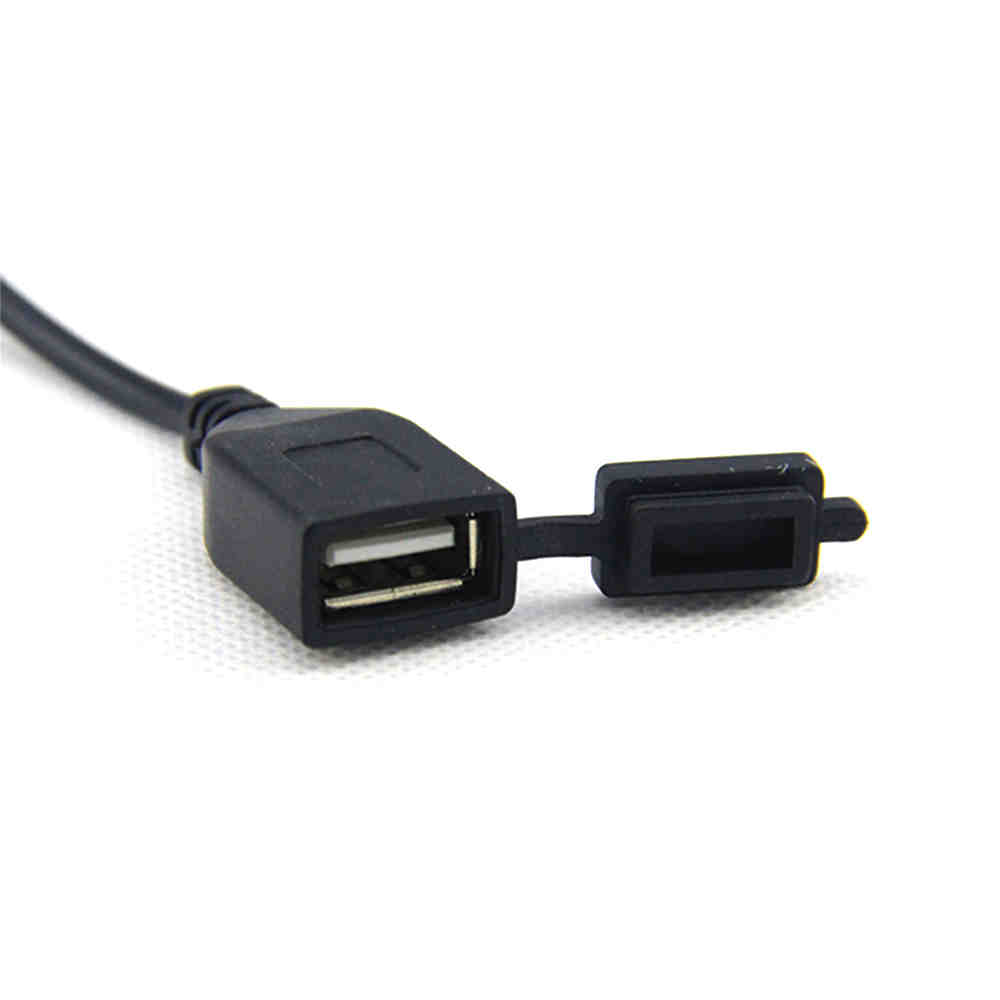 Elecbee 36V to 5V DC Converter Cable, USB A Female Step Down Adapter for Car, Bus, E-Bike &amp; Solar Panels