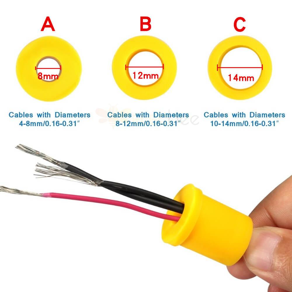 IP68 Waterproof Junction Box M686 Y-Shaped Three-Way A Set (Junction ...