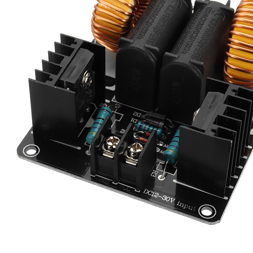 thumbnail image 2 of Zjchao 1000W ZVS Induction Heating Board - Low Voltage 12V-48V DIY Heating Module With Coil 2 of 13