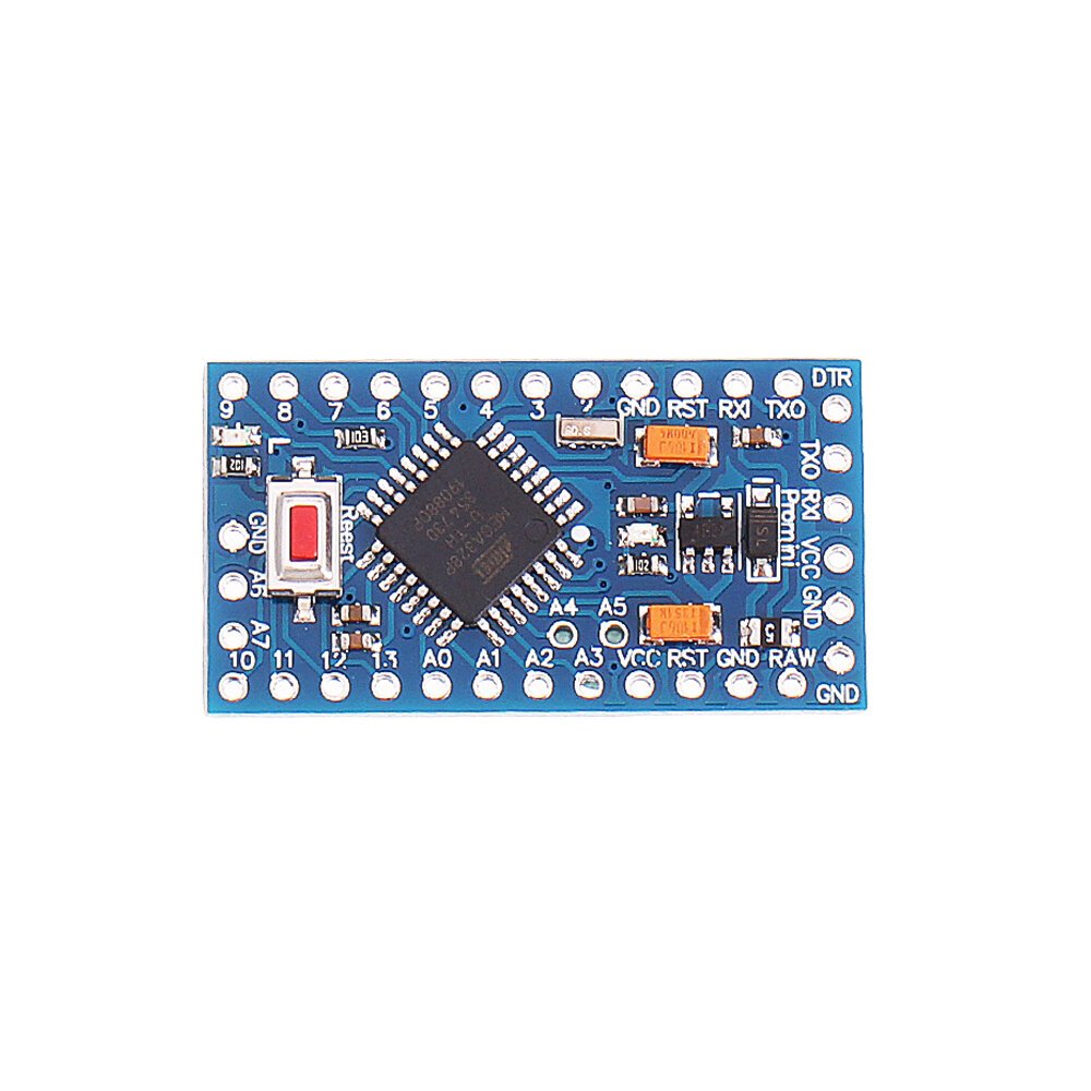 Elecbee 3.3V 8MHz ATmega328P-AU Pro Mini Microcontroller With Pins Development Board Geekcreit for Arduino - products that work with official Arduino boards