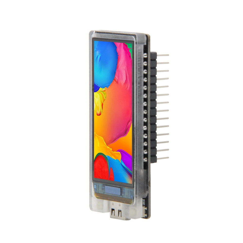 Elecbee T-Display-S3 AMOLED ESP32-S3 1.9 inch RM67162 Display Development Board OLED WIFI Bluetooth 5.0 Wireless Module