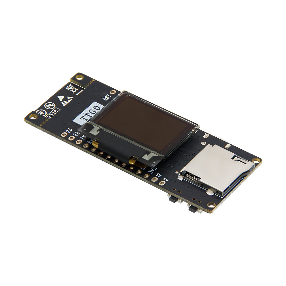 Elecbee T2 ESP32 WiFi Bluetooth Wireless Module with 0.95 Inch OLED SSD1331 Display Screen SD Car Development Board