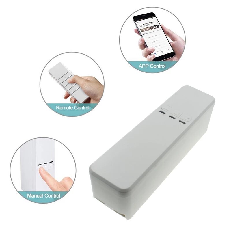Elecbee RSH-MC08 EU Plug Smart Motorized Chain Roller Blinds Tuya WiFi Remote Voice Control Shade Shutter Drive Motor Work With Alexa/Google Home