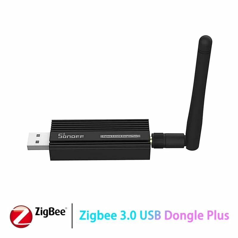 Elecbee SONOFF Zigbe 3.0 USB Dongle E ZB USB Interface Capture With Antenna Gateway Analyzer Base On TI CC2652P + CP2102N