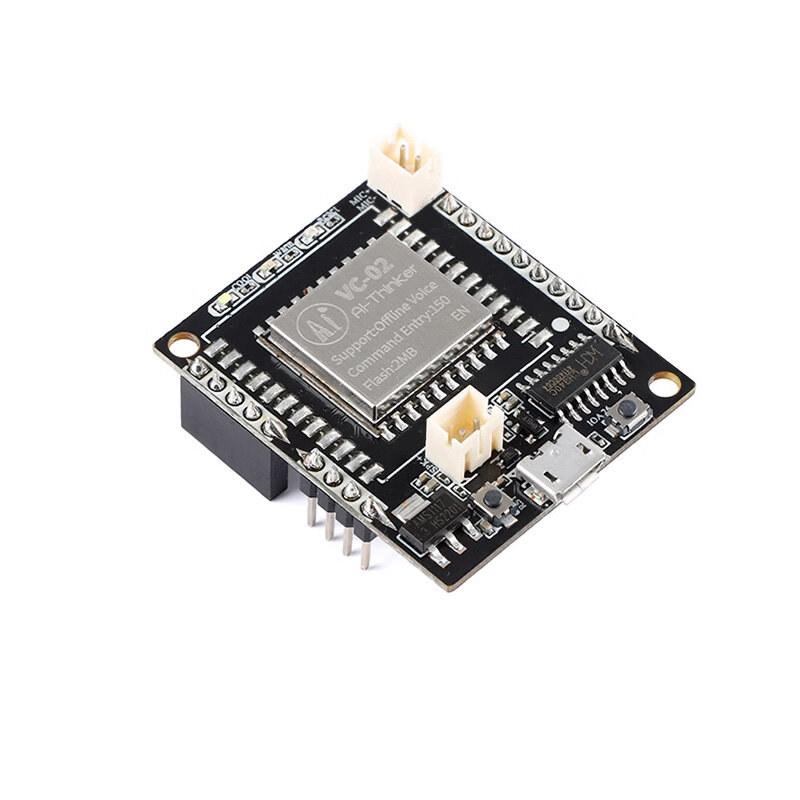 Elecbee VC-02-Kit AI Intelligent Offline Voice Module Speech Control US516P6 CH340C Breadboard Offline Recognition Speech Control Module
