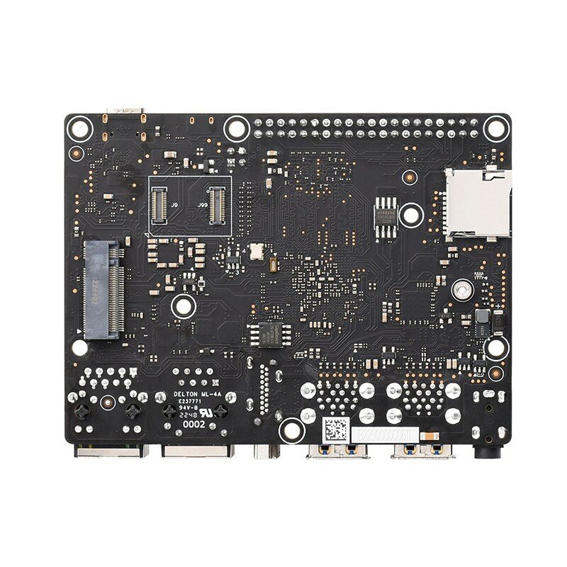 Elecbee VisionFive2 RISC-V AI Single Board Computer Based on JH7110 SoC Quad-core 64bit Processor 3D GPU Onboard LPDDR4 8GB RAM WiFi &amp; HDMI for Vision Application Support Linux