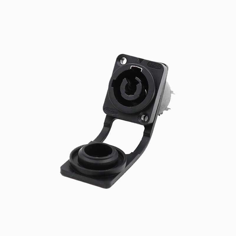 Elecbee 20A Power Plug 3 Pin Female Waterproof Power Socket For DC To AC Quick Connector