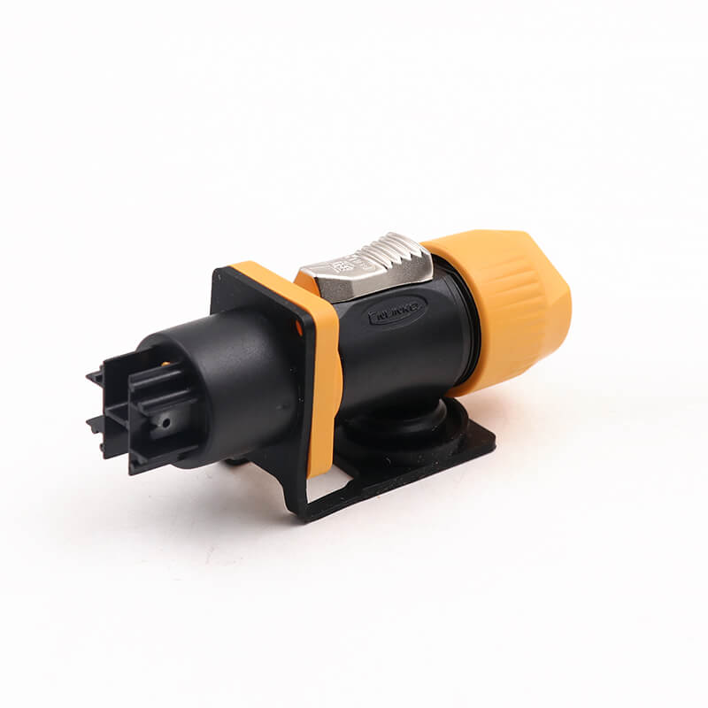 Elecbee Aviation Plug + Socket YF24 Power Plug Led Display Plug IP65