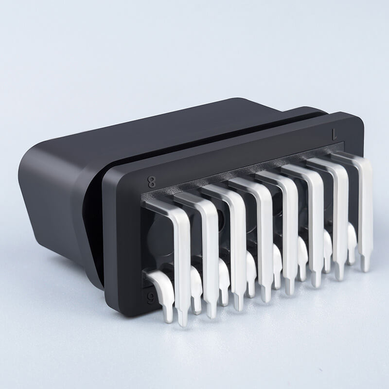 Elecbee OBD2 16 Pin 90° Right Angle Female OBD Connector OBD2 Female Plug J1962F Diagnostic