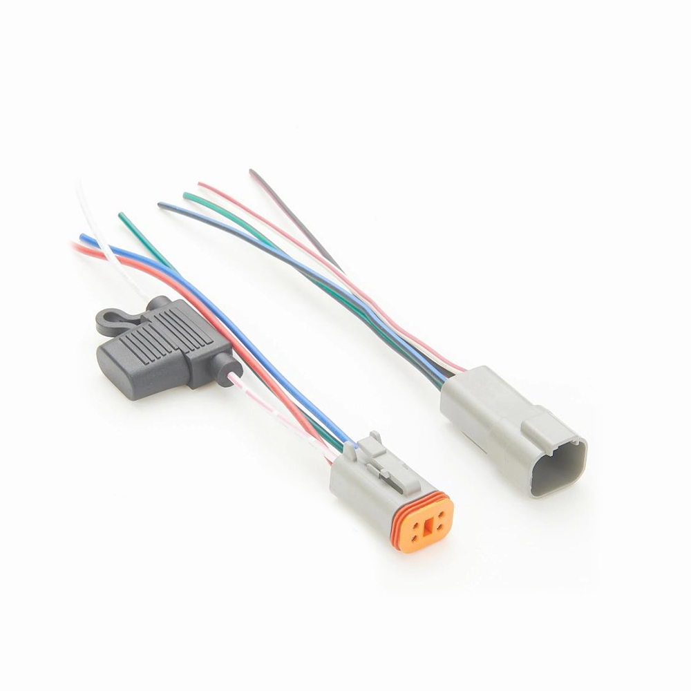 Elecbee Sensor Actor Cable Plug Dt04-4P And Dt04-4S 0.1M