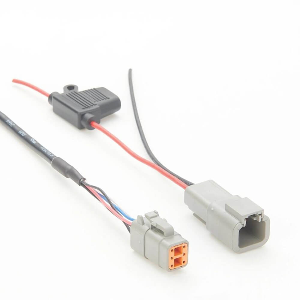 Elecbee Sensor Actor Cable Plug Dt06-6P And Dt06-6S 0.1M