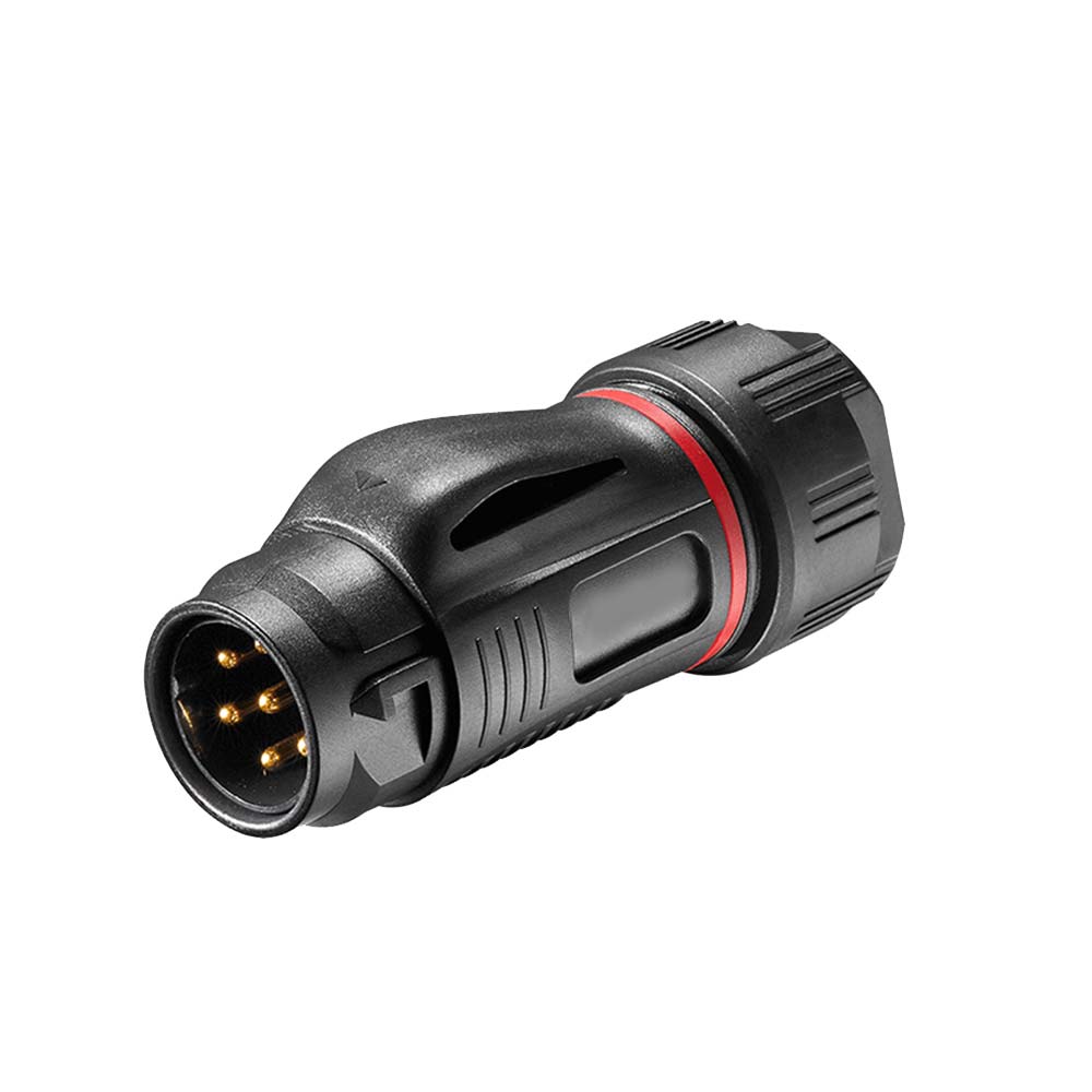 Elecbee Male Plug Plastic Shell Industrial Connector Bd20 Waterproof 7-Pin Aviation Cconnector