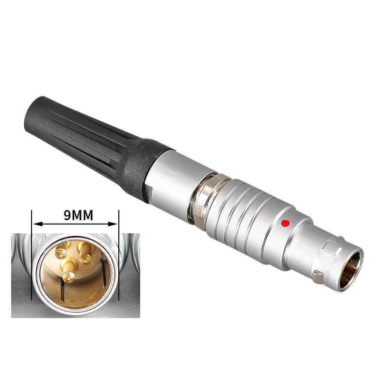 Elecbee Push Pull Self-Locking 1B Series Connector 3 pin FGG Male Plug+ PHG Female Socket
