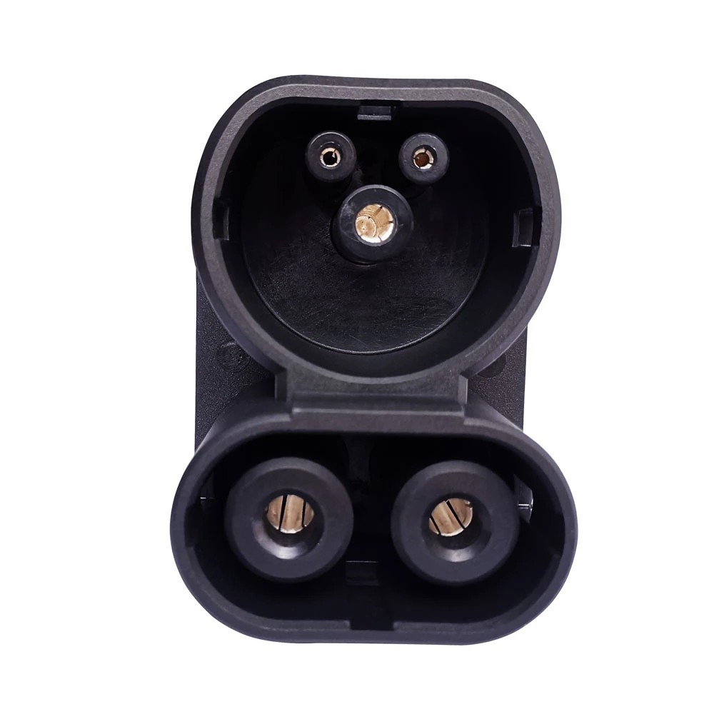 Elecbee 150A 1000V EV Fast Charger CCS COMBO1 Plug to CCS COMBO2 Plug Adapter