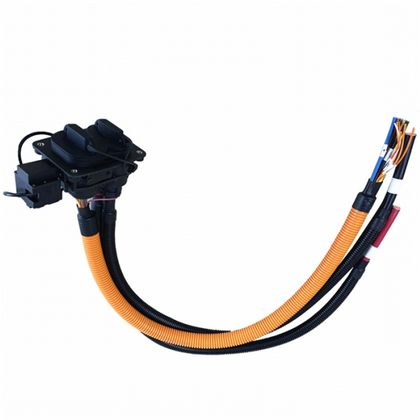 Elecbee IEC Standard CCS COMBO2 150A 1000V Plug Connector Single Phase EV High Voltage Charger with 5M Cable