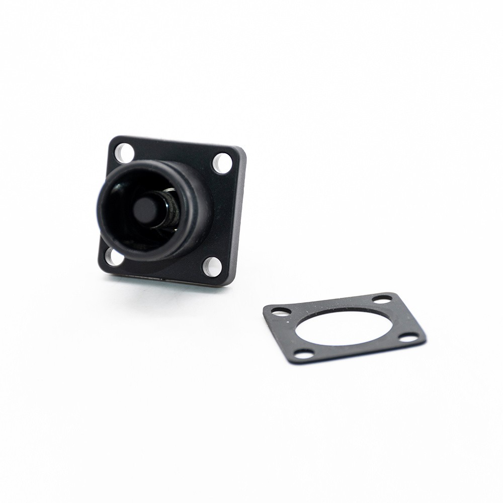 Elecbee IP67 Black  Socket Female 6mm Energy Battery Storage Connector Straight OS
