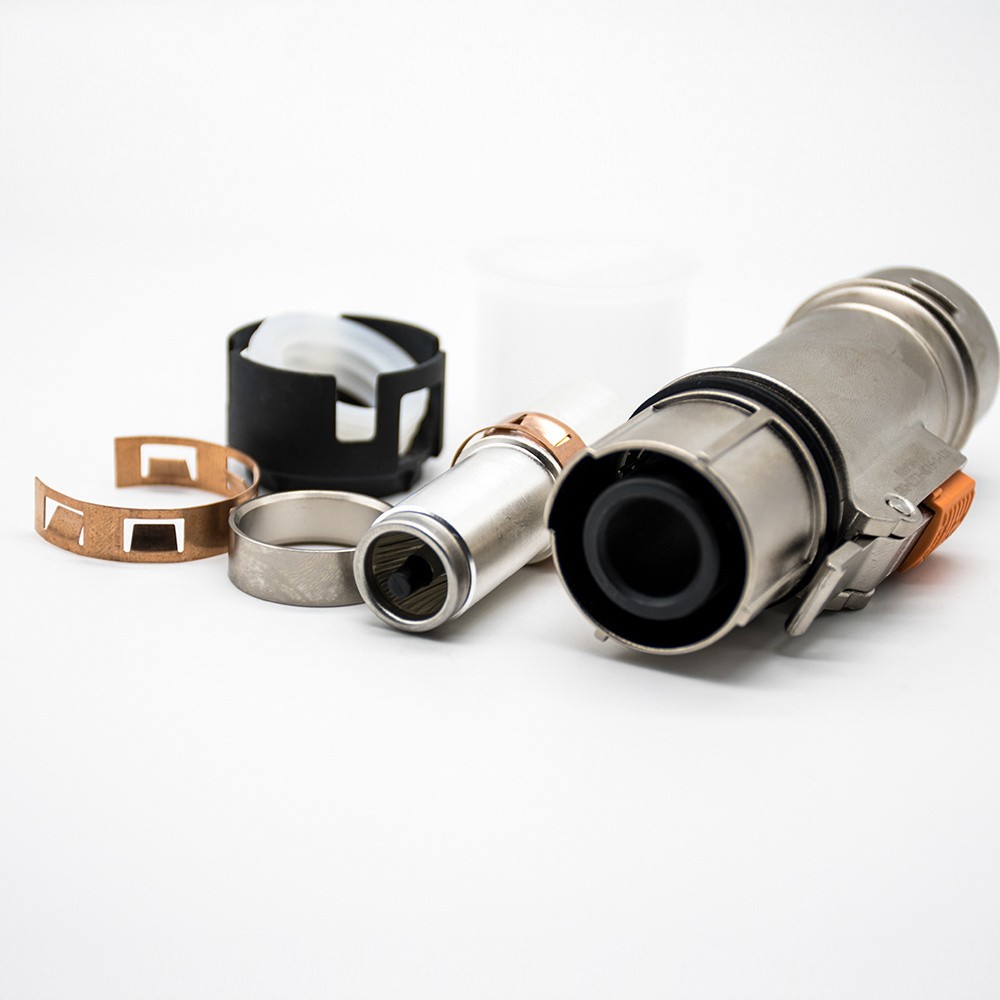 Elecbee HVIL 1pin Straight Metal Plug 350A 95mm² IP67  HVIL Series Connector
