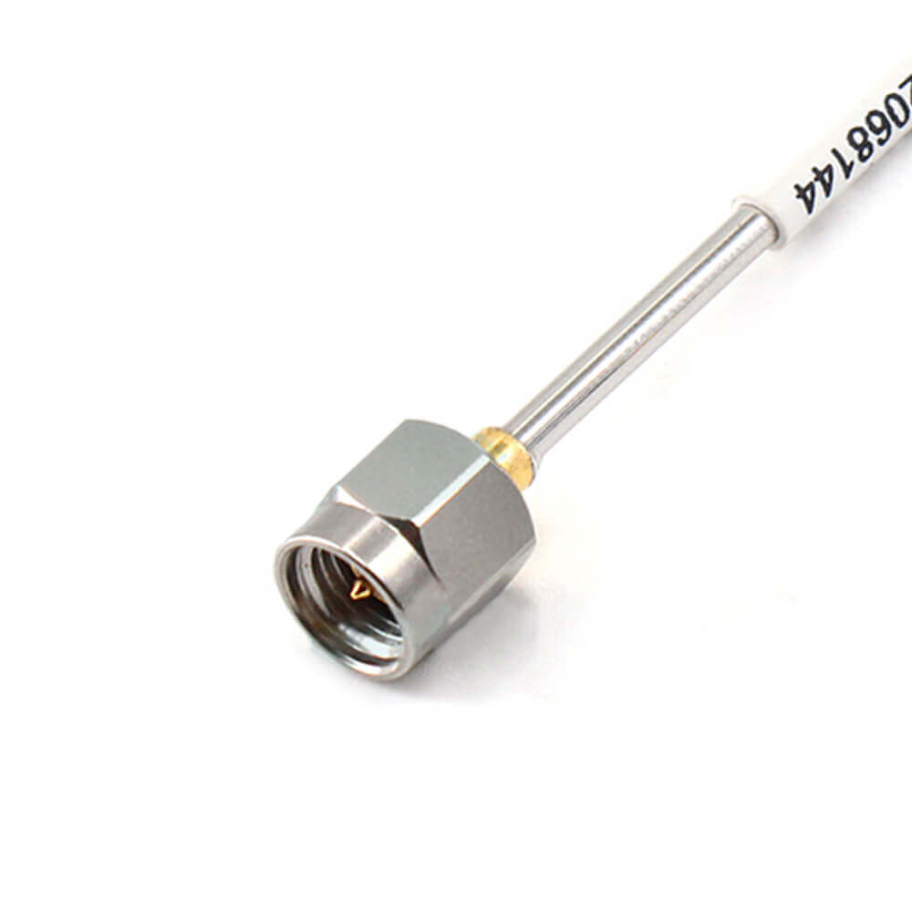 Elecbee 67Ghz Rf 1.85Mm Male to 1.85 Male Connector Cable Assembly With 0.3M Cable