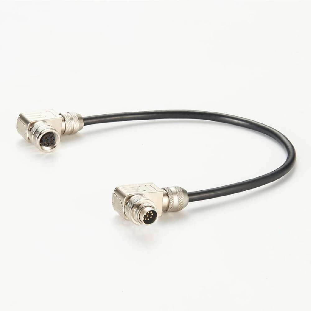 Elecbee M16 Series 8 Pin Male to Female IP67 Circular Waterproof Cable Connector