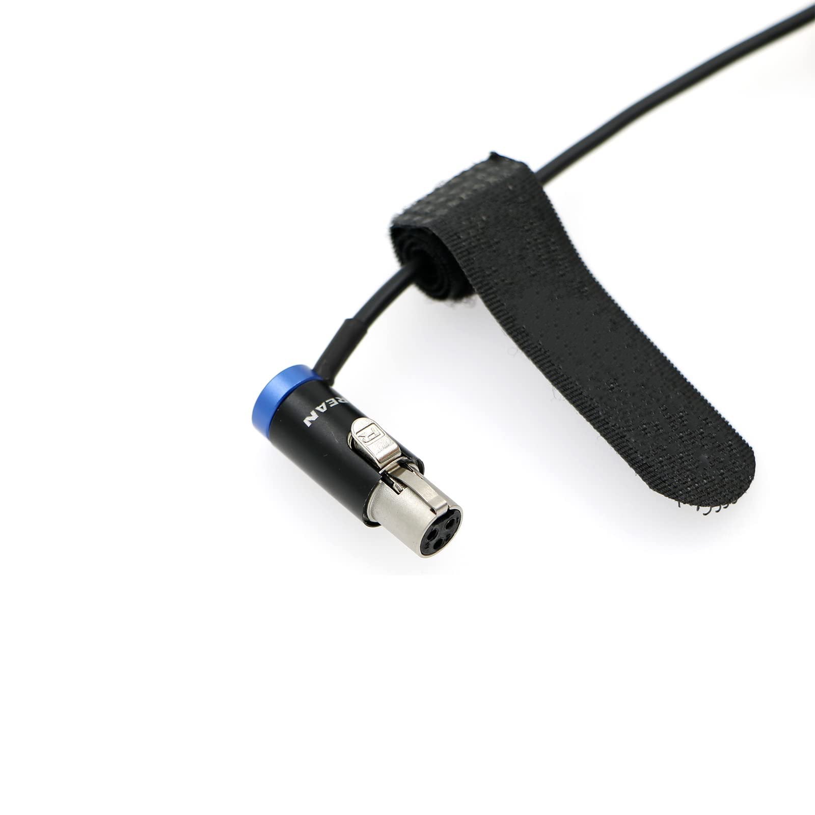 Elecbee Cables Low Profile TA3F to XLR 3 Pin Male Audio Cable for Lectrosonics Receivers to Sound Devices 60cm|24inches Blue