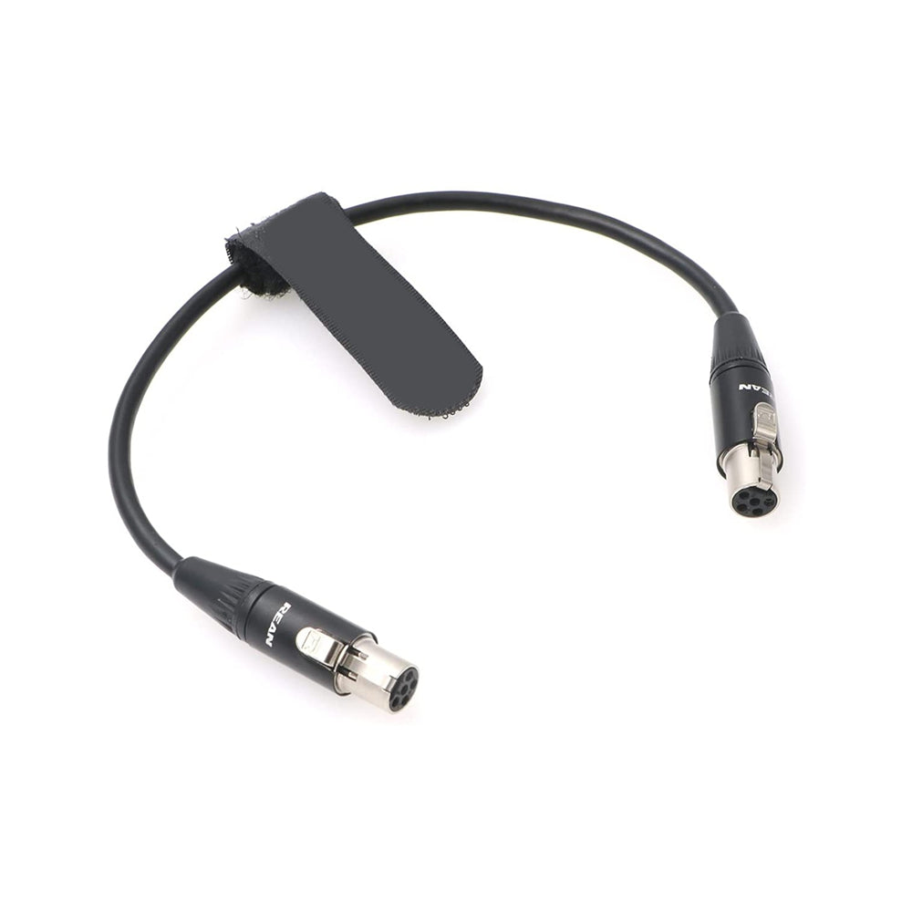 Ta5f to Ta5f Mini XLR 5 Pin Female Audio Cable for Zaxcom Nova Mixer to Lectrosonics UHF Receiver Elecbee Cables