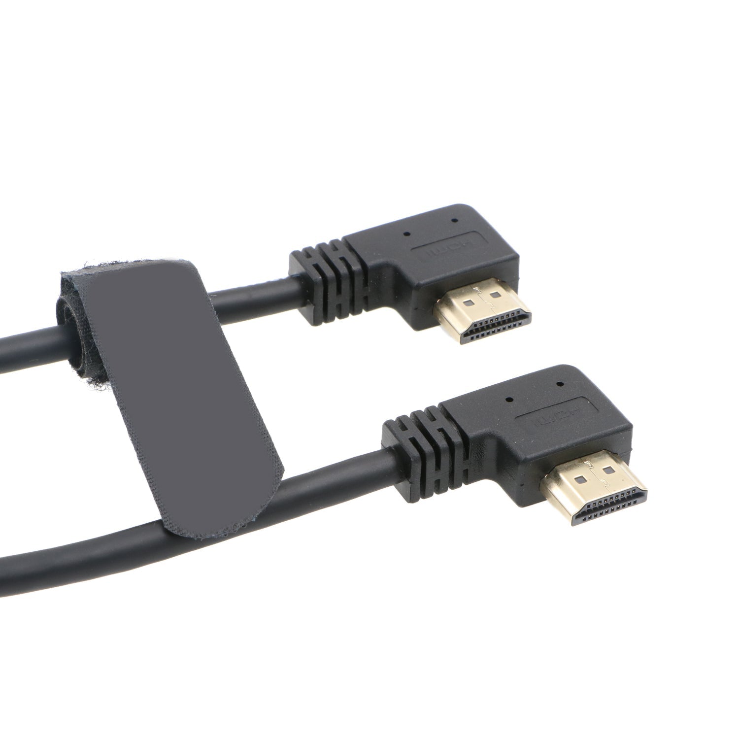 Elecbee Cables Z Cam E2 L Shape 4K 60P HDMI Cable for Atomos Shinobi Ninja V Monitor and Portkeys BM5 Right Angle to Right Angle High Speed HDMI Cord