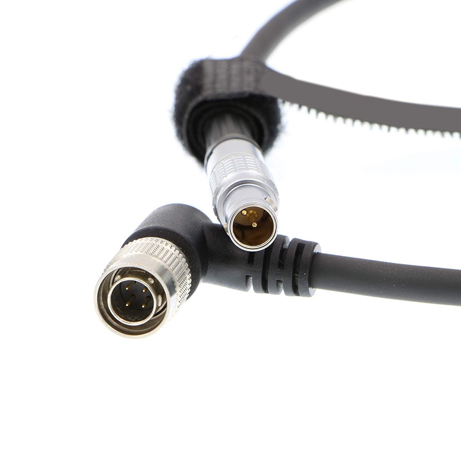 Elecbee Cables 2 Pin Male to Hirose 4 Pin Male Cable for Teradek Bolt 500 Transmitter from Sony F5