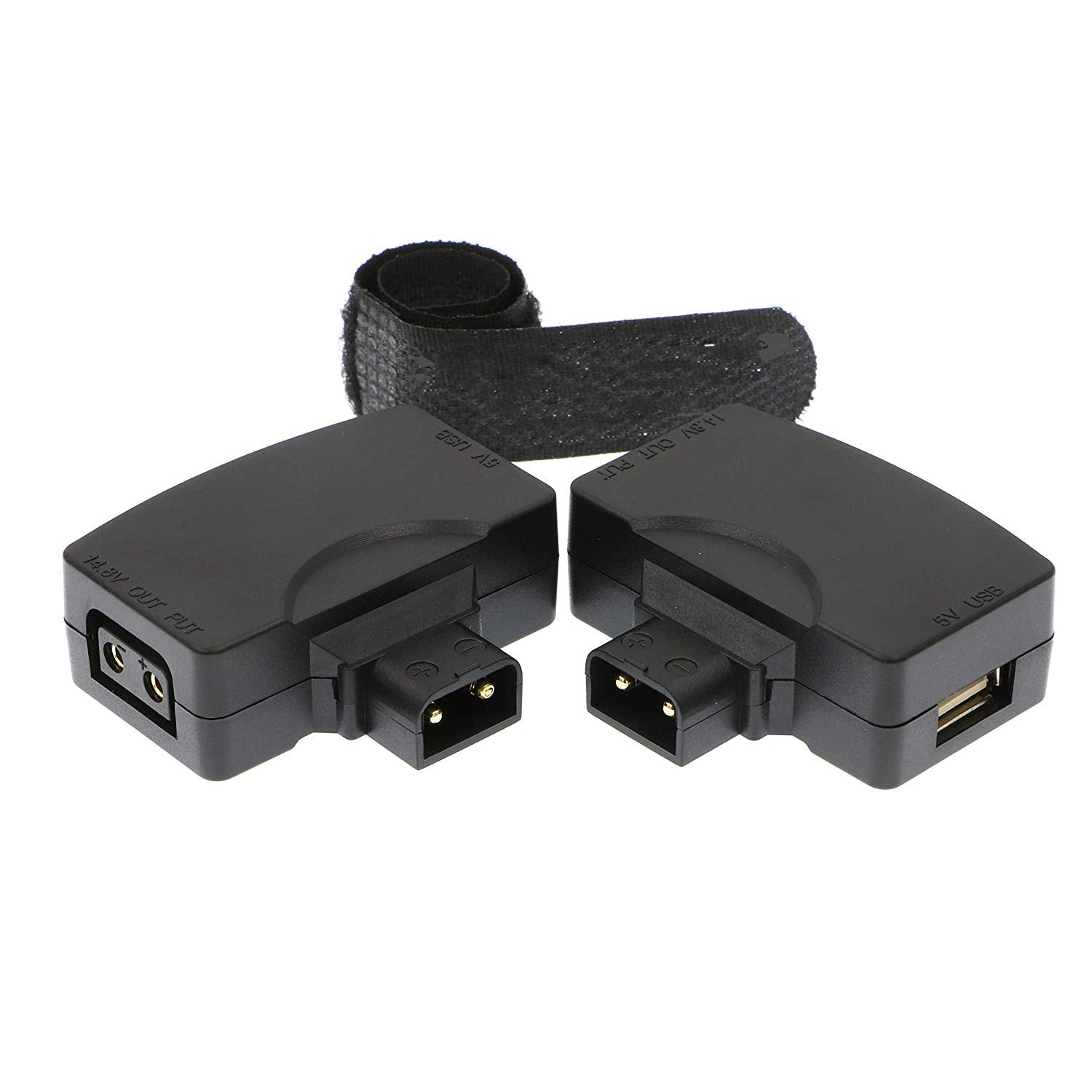 Elecbee Cables D Tap P Tap to USB 5V Adapter Converter Dtap Male to Female 5V USB Female Connector for Phone Camera Monitor 2 Pcs