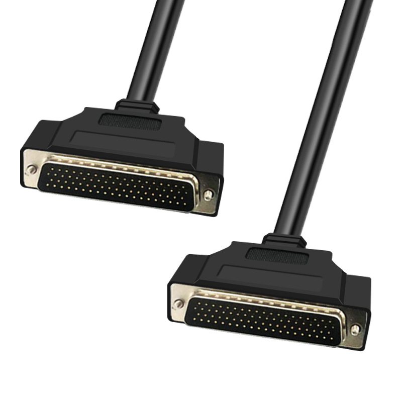 Elecbee D-SUB 78P Male to Male Transmission Cable Shielded Cable with 78 Pins1 Meter
