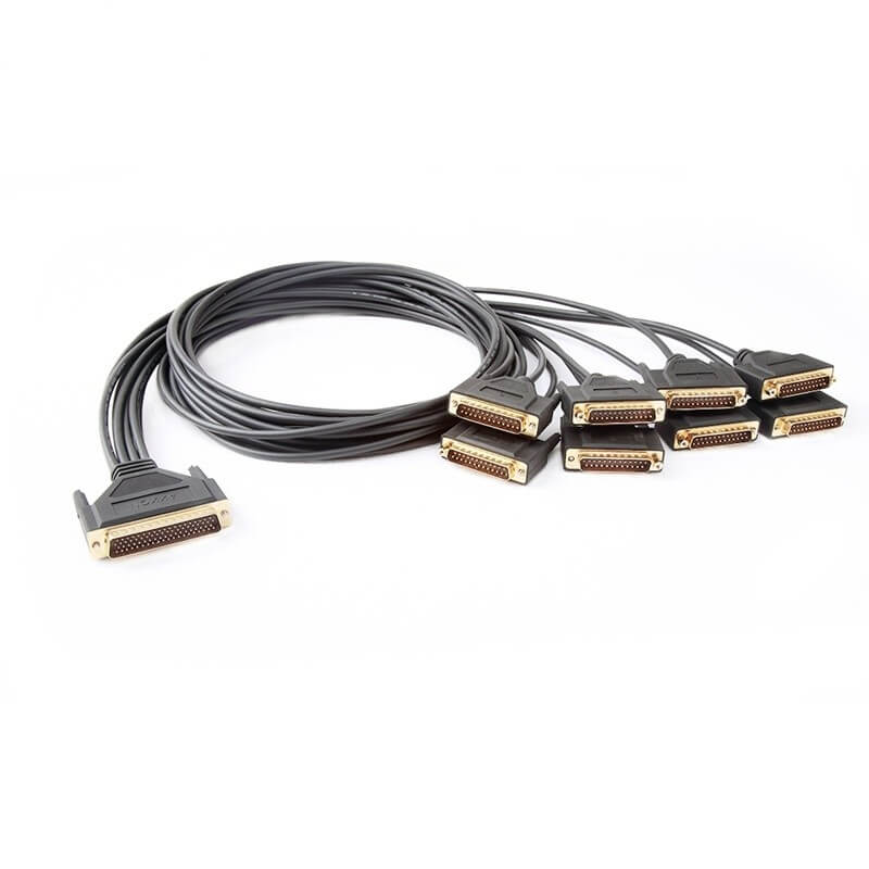 Elecbee DB78 Male to 8 Port DB25 Male Cable length 1M