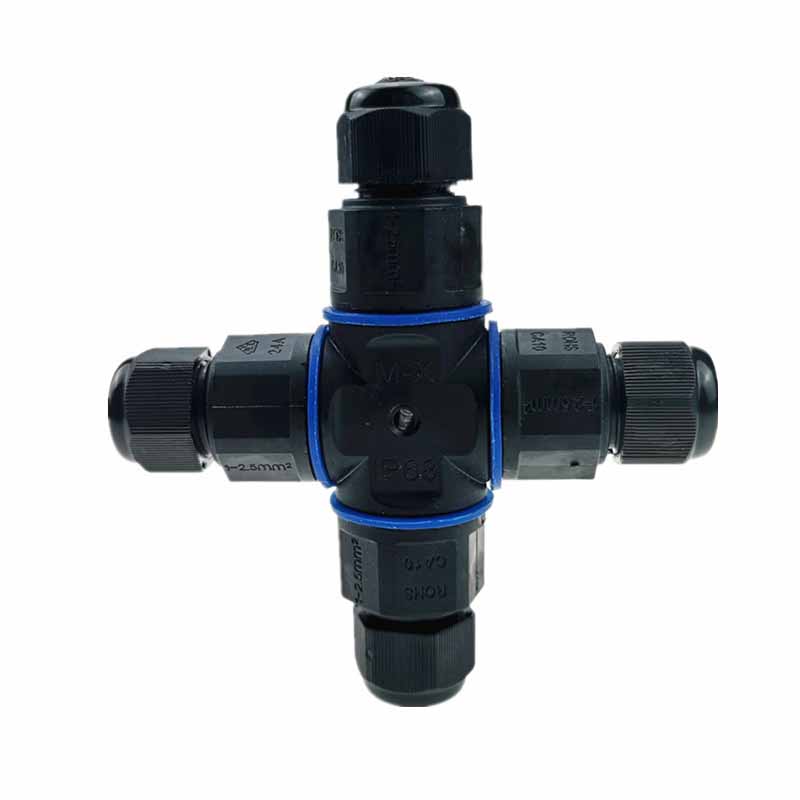 Elecbee XY21 IP68 4P Junction Box Outdoor Lighting Electrical Connection Box