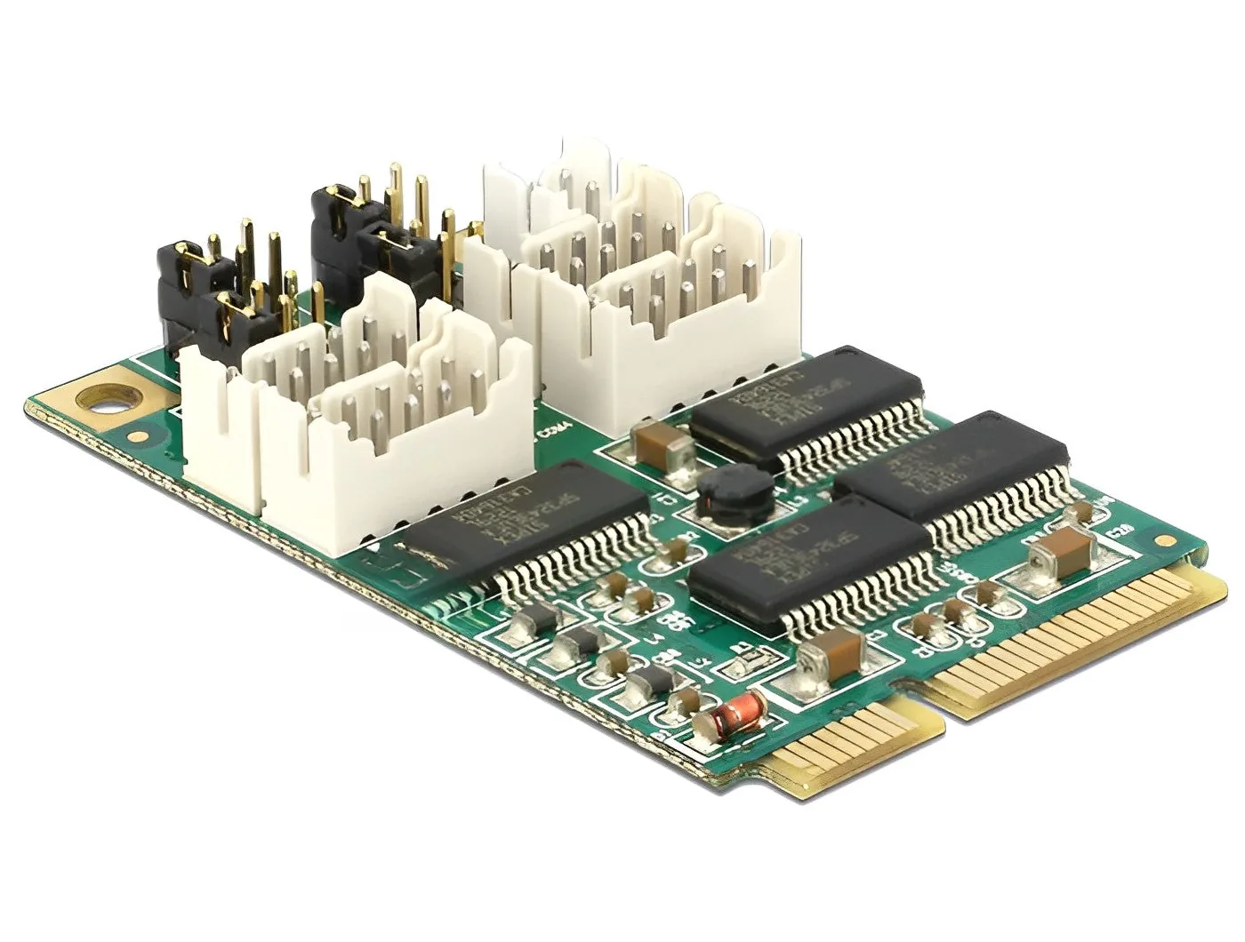 Elecbee Modul MiniPCIe I/O PCIe volle Größe 4 x Serielle RS-232 mit Spannungsversorgung