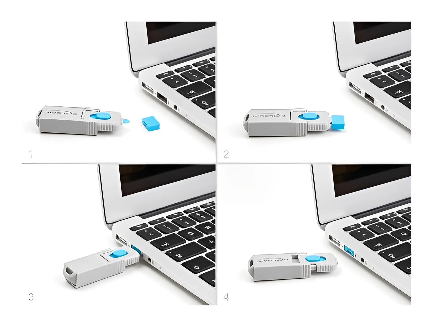 Elecbee Port Blocker for USB Type-A female port 10 pieces