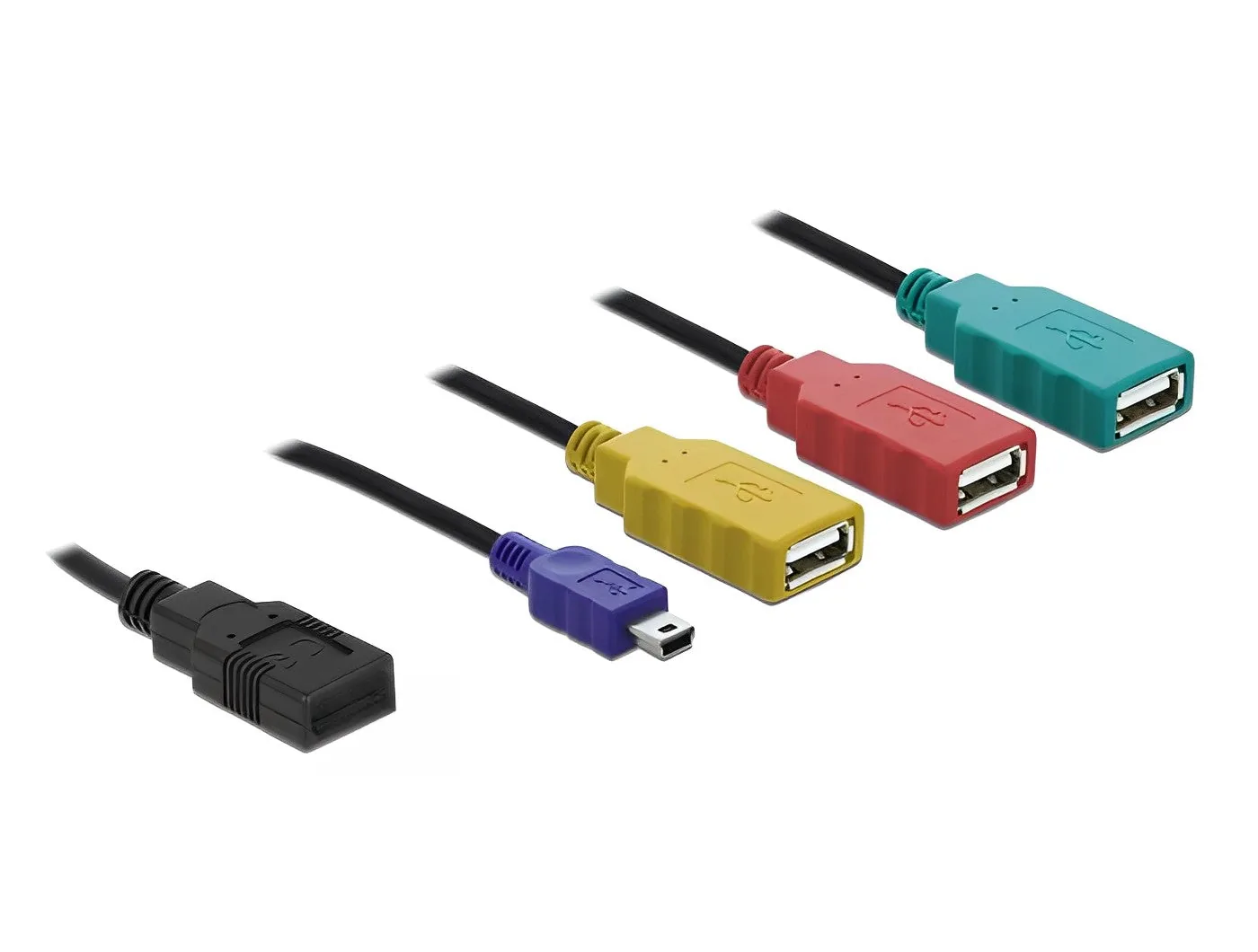 Elecbee USB 2.0 external 4 port Cable Hub
