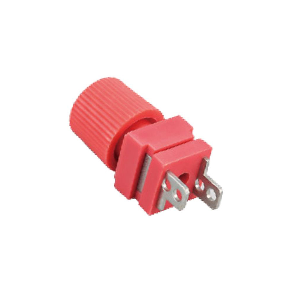 Elecbee Binding Post Terminal Connectors,25A,
Outer Screw(M4), Red