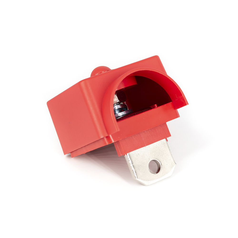 Elecbee Feed Through Junction Blocks, 150A,
Outer Screw(M8), Red