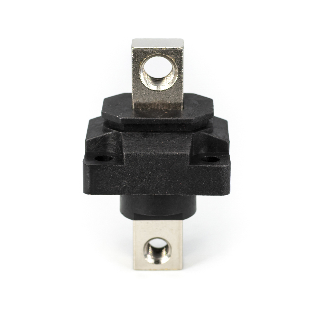 Elecbee Tek Çalışık Tipi Kavşak Blokları, 150A,
M8 ile Busbar, M6 ile Busbar, Flange Mounting, Black