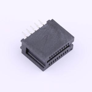 Elecbee Card Edge Connector Pitch 1.27mm Dual Edge Card 20 Position Gold überzogen Farbe Schwarz
