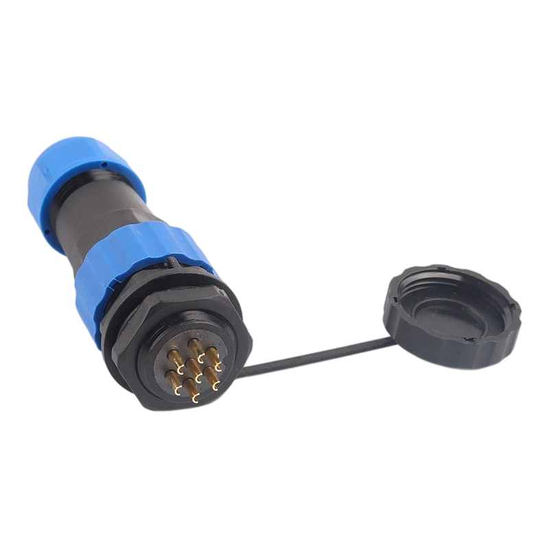 Elecbee <span class="highlight">SP21</span> <span class="highlight">Series</span> Connection Connector 7 Pin STROME SOLDER TYPE SING FINE