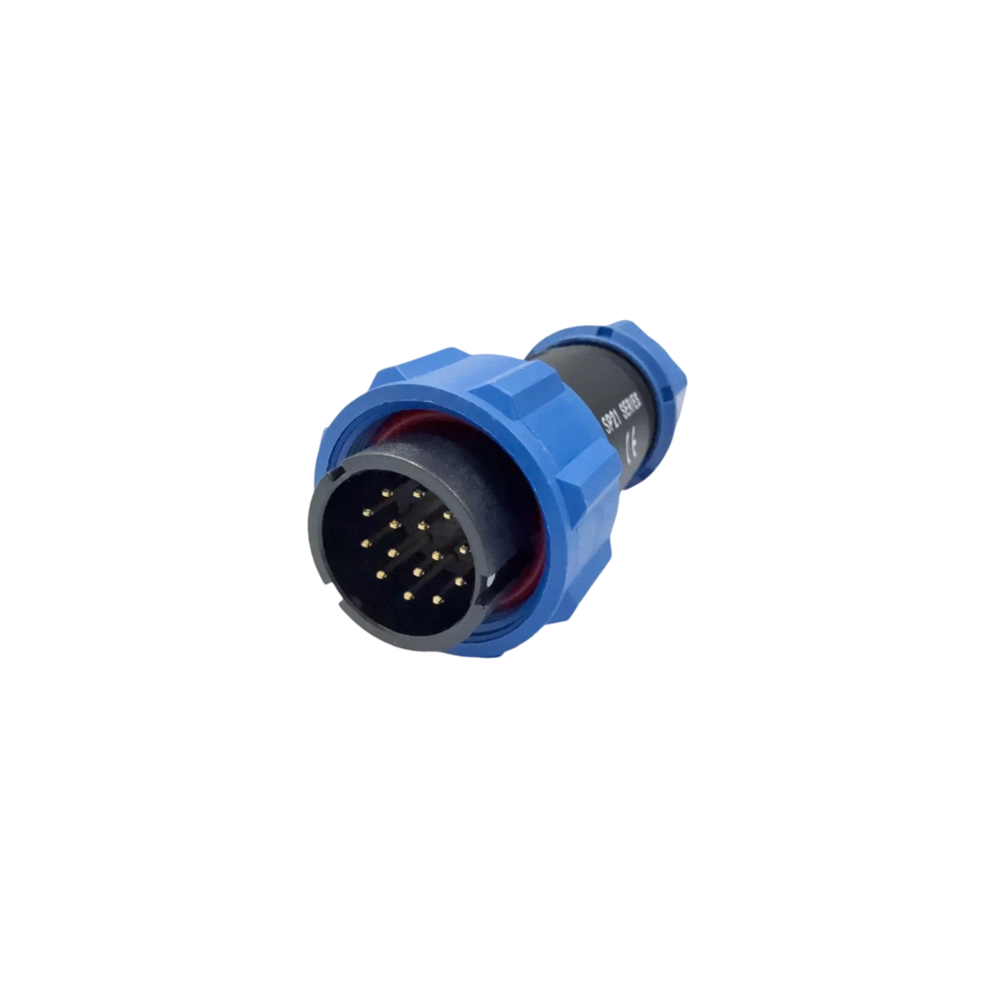 <span class="highlight">SP21</span> IP68 방수 항공 원형 커넥터 SP2110/P15 5A,400V 15 Pin 케이블 커넥터 플러그 수 핀 솔더 컵