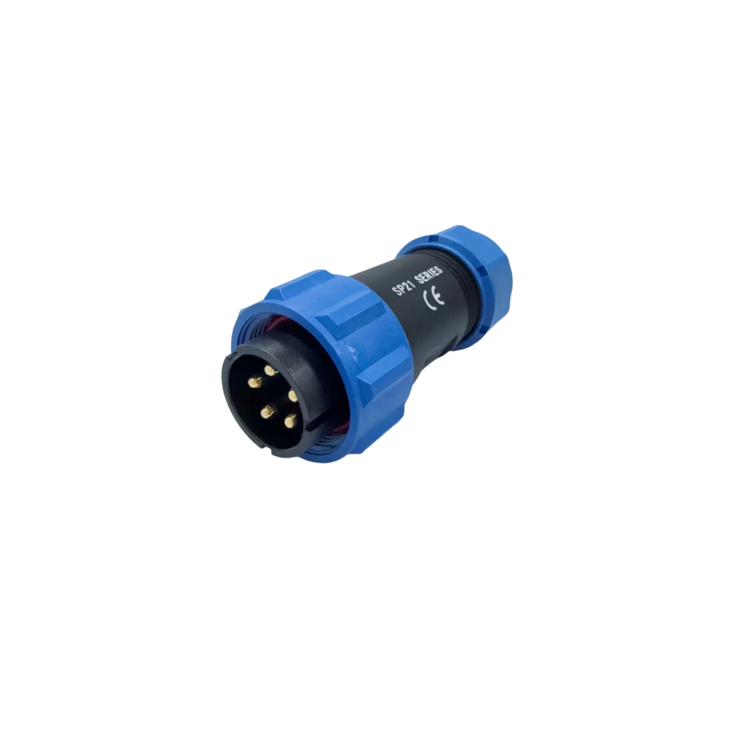 <span class="highlight">SP21</span> IP68 방수 항공 원형 커넥터 SP2110/P5 30A,500V 5 Pin 케이블 커넥터 플러그 수 핀 솔더 컵