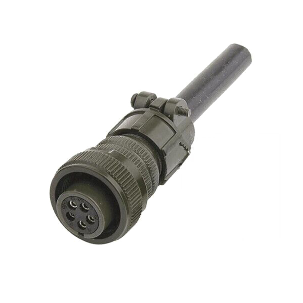 Elecbee Conector MIL-Spec MS5015 Serie roscada MS3106A14S-5S GILD 5PIN Tipo de soldadura recta Tipo de tipo 1 PCS