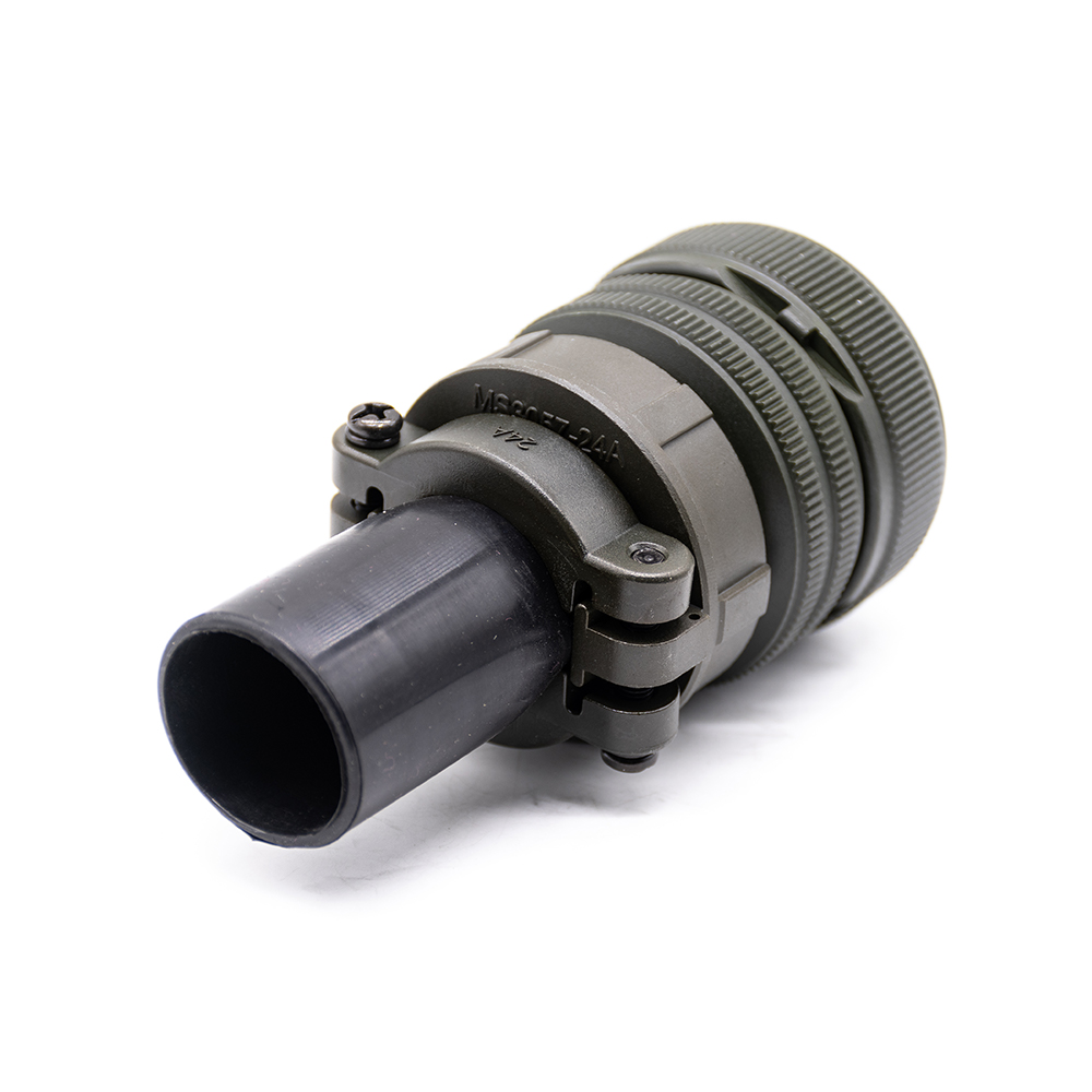 Conector Mil-Spec Serie MS5015 Roscado MS3106A36-5P Conector de soldadura recto con clavija macho de 4 pines