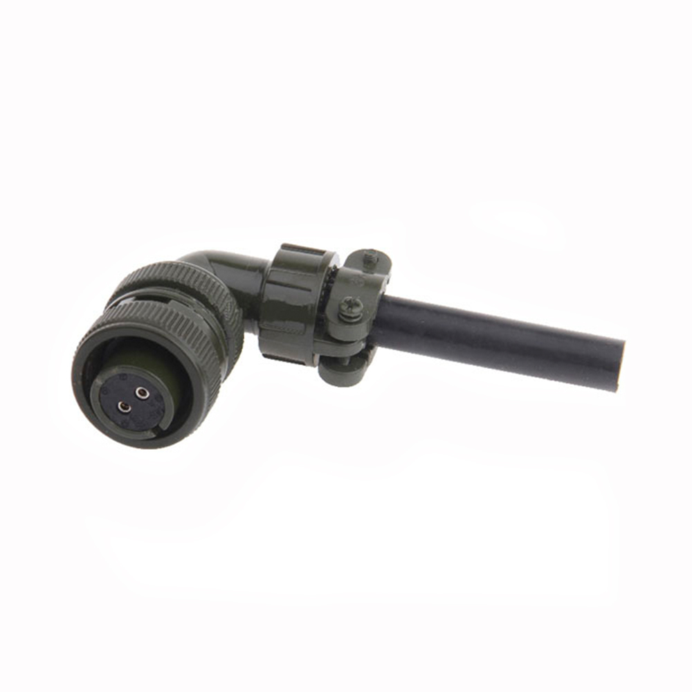 Mil-Spec Connector MS5015 Series Threaded MS3108A14S-9S 2 Pin Female ...