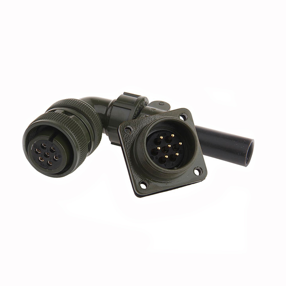 Mil-Spec Connector MS5015 Series Threaded MS3108A16S-1S 7 Pin Female ...