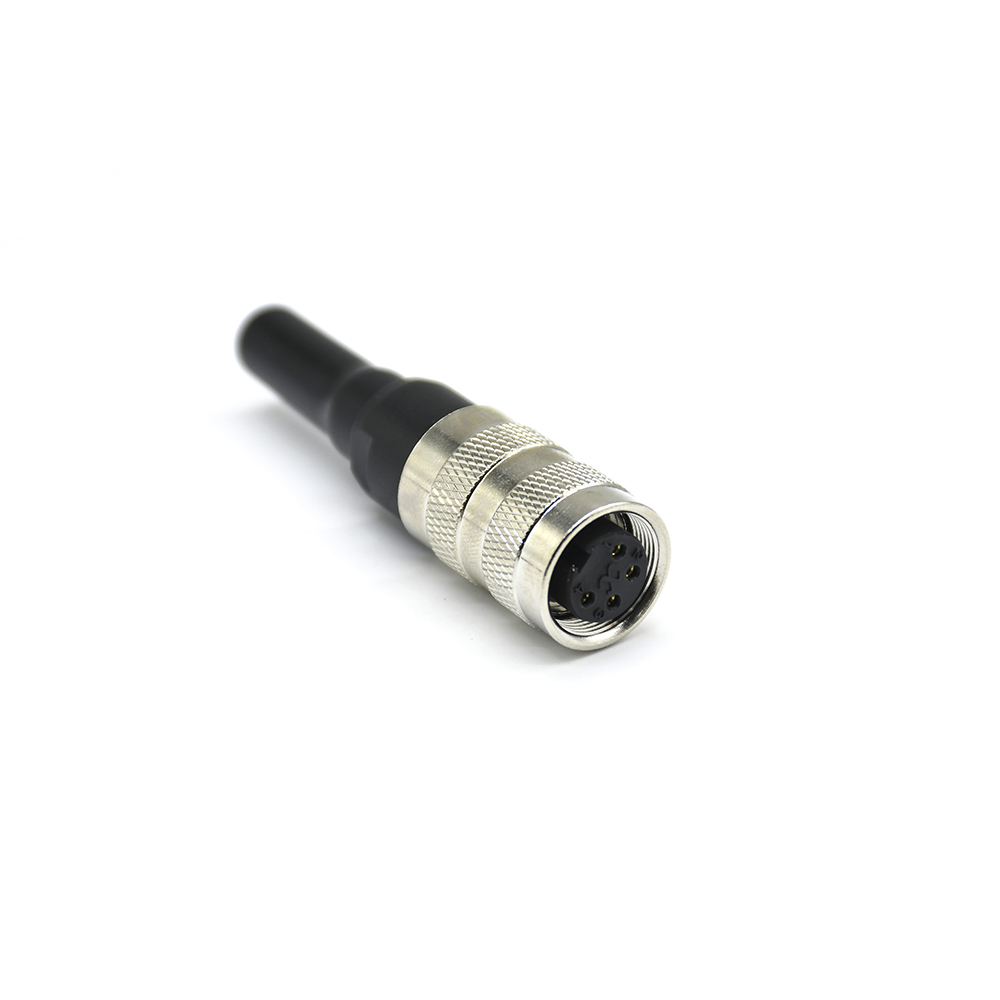 Elecbee Circular IP67 Waterproof Plug female Connector 4Pin M16 J09 Connector