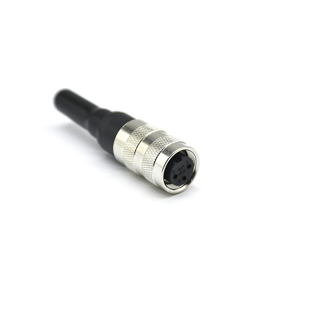 Elecbee M16 3pin Connector female Plug Metal Waterproof M16 J09 Connector