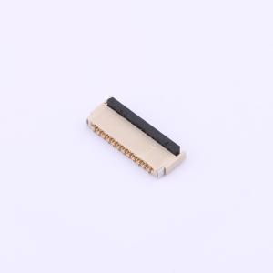 0.3mm Pitch 23-Pin Flip Lock FFC/FPC Connector, Dual Contact, Right Angle SMD, Gold Plated