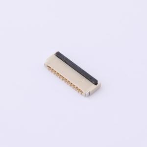 0.3mm Pitch 25-Pin Flip Lock FFC/FPC Connector, Dual Contact, Right Angle SMD, Gold Plated
